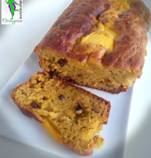 Plumcake alle pesche