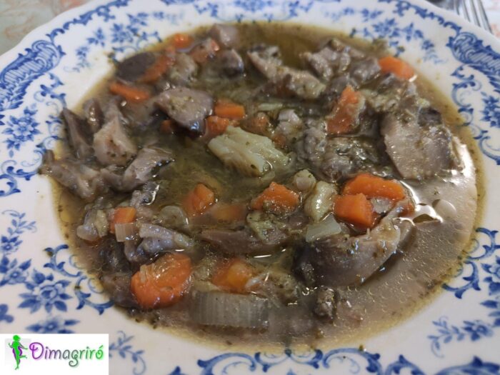 zuppa di pleurotus