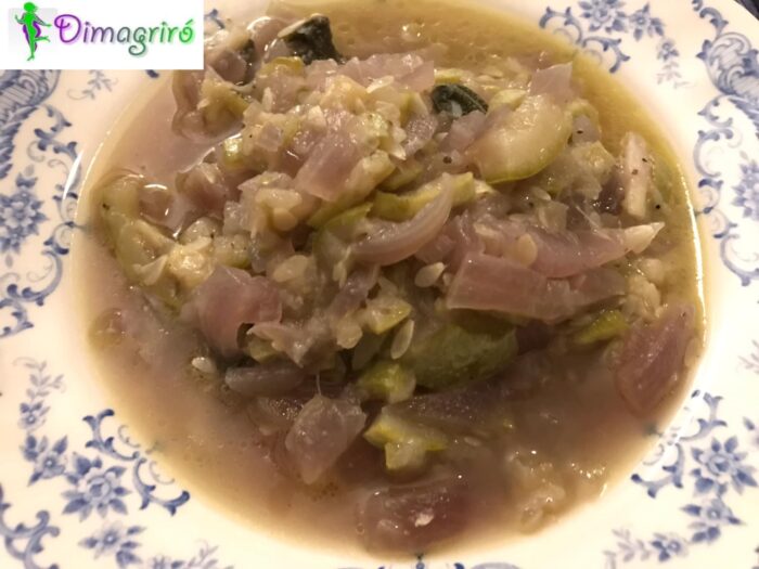 Minestra di zucchine genovesi
