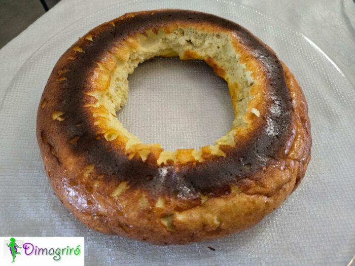 Ciambellone di ricotta al limone